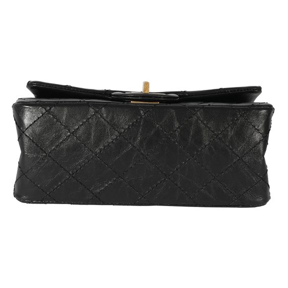 Chanel Black Calfskin 2.55 Reissue 224 Flap Bag - Picture 5 of 8